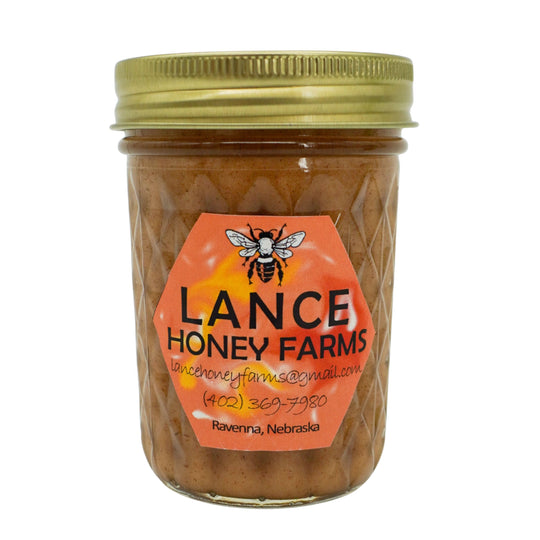 SALE | Pumpkin Spice Creamed Honey | 12 oz | Lance Honey Farms