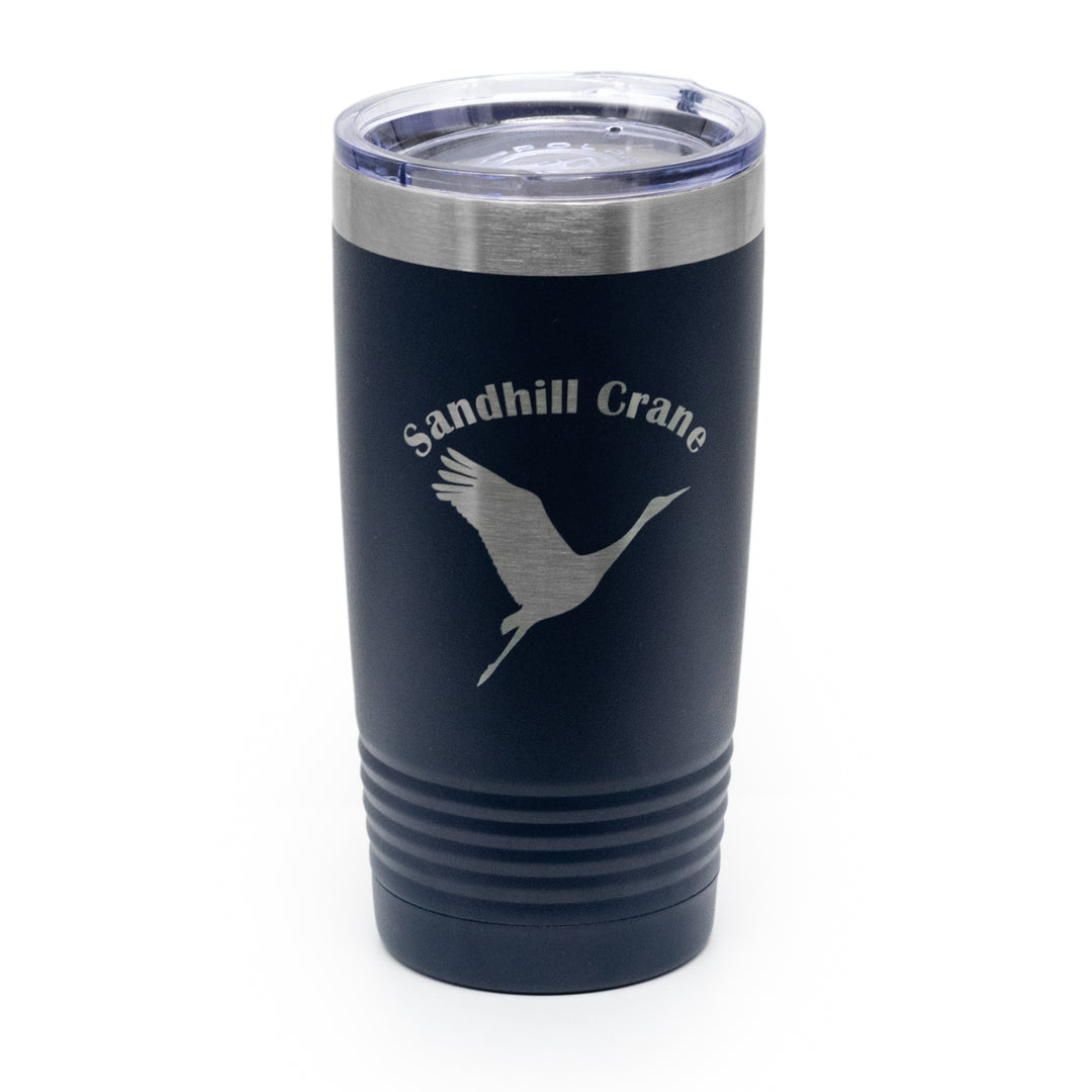 Black Sandhill Crane 20 oz. Tumbler