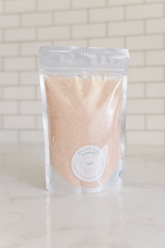 Lavendar Sea Salt Soak 