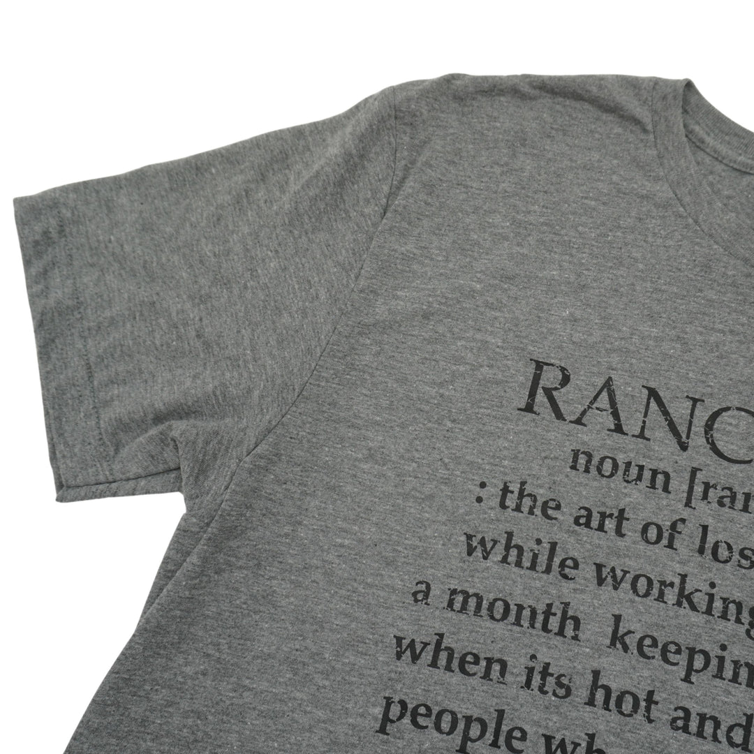Ranching Noun T-Shirt | Heather Steel Blue | Multiple Sizes | Pretty & Fabulous