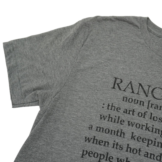 Ranching Noun T-Shirt | Heather Steel Blue | Multiple Sizes | Pretty & Fabulous