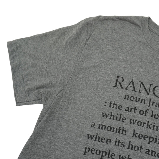 Ranching Noun T-Shirt | Heather Steel Blue | Multiple Sizes | Pretty & Fabulous