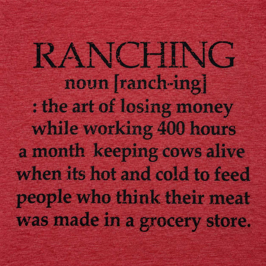 Red Ranching Shirt
