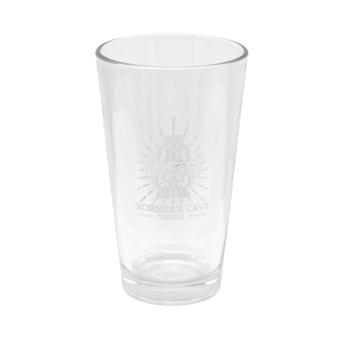 Robber's Cave Pint Glass 