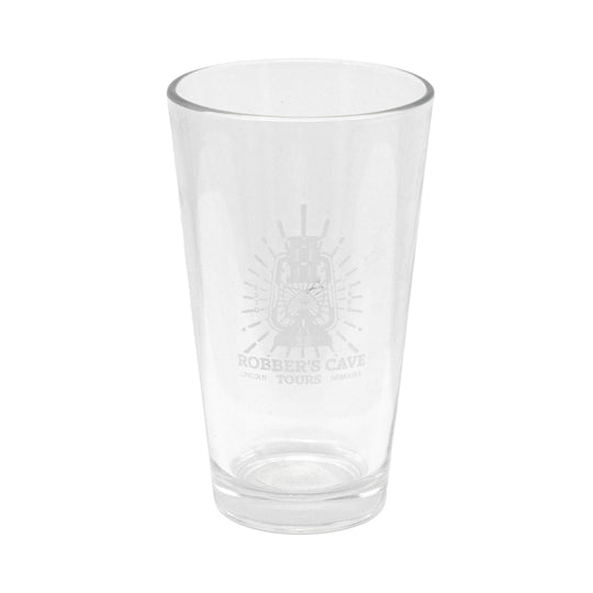 Robber's Cave Pint Glass 