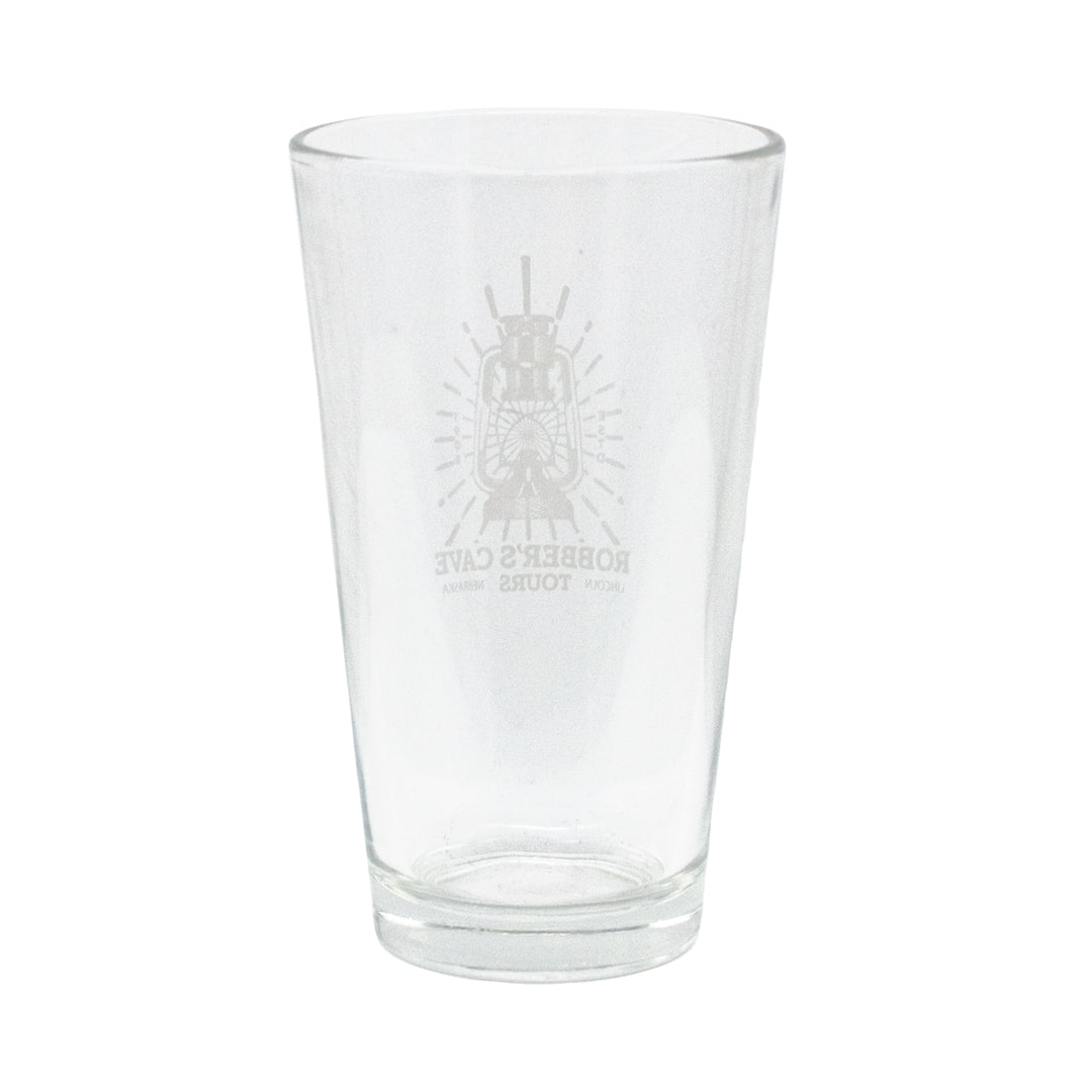 Robber's Cave Etched Pint Glass