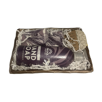 Lavender Soap Gift Basket | For My Hands Only | Lavender Lover | 9X7X3
