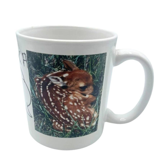 Deer Mug | Lightweight & Durable | Coffee Mug | Perfect For The Hunter In Your Life | Ceramic | Humorous Coffee Mug | Nebraska-Made