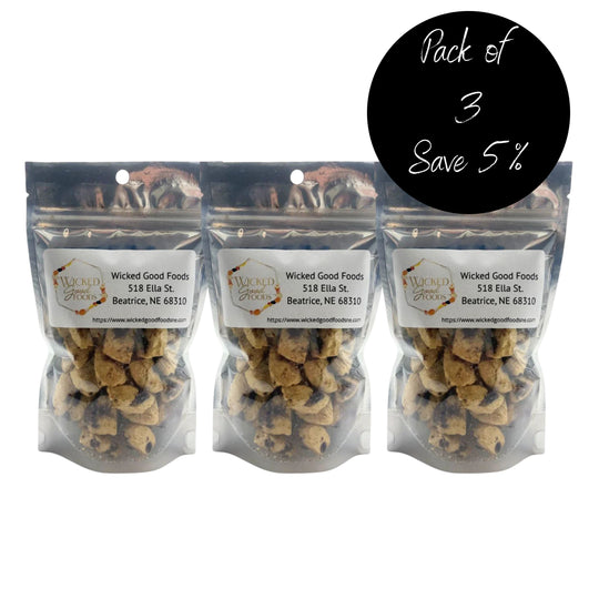 Pack of 3 Freeze Dried Cookie Dough