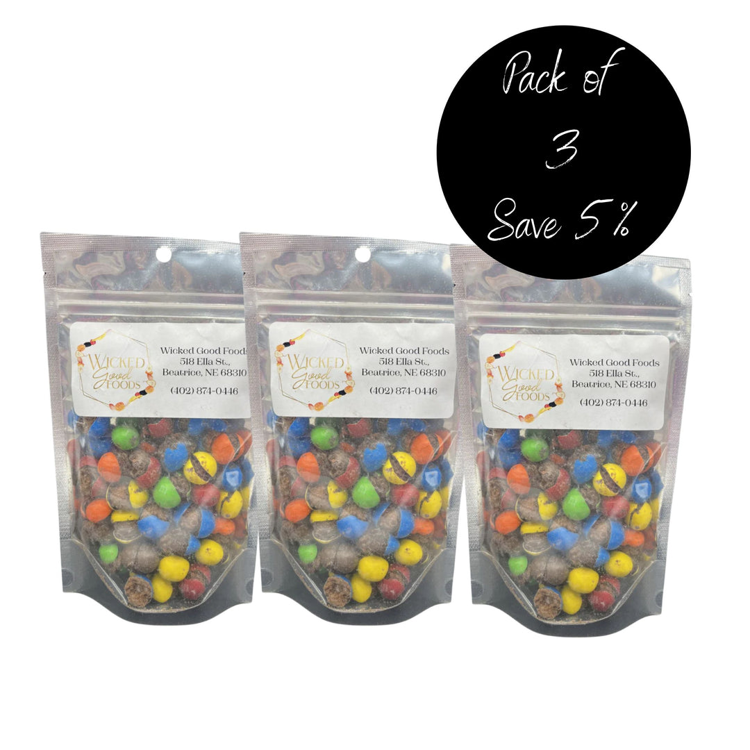 3 Pack of Freeze Dried Fudge Crunchers