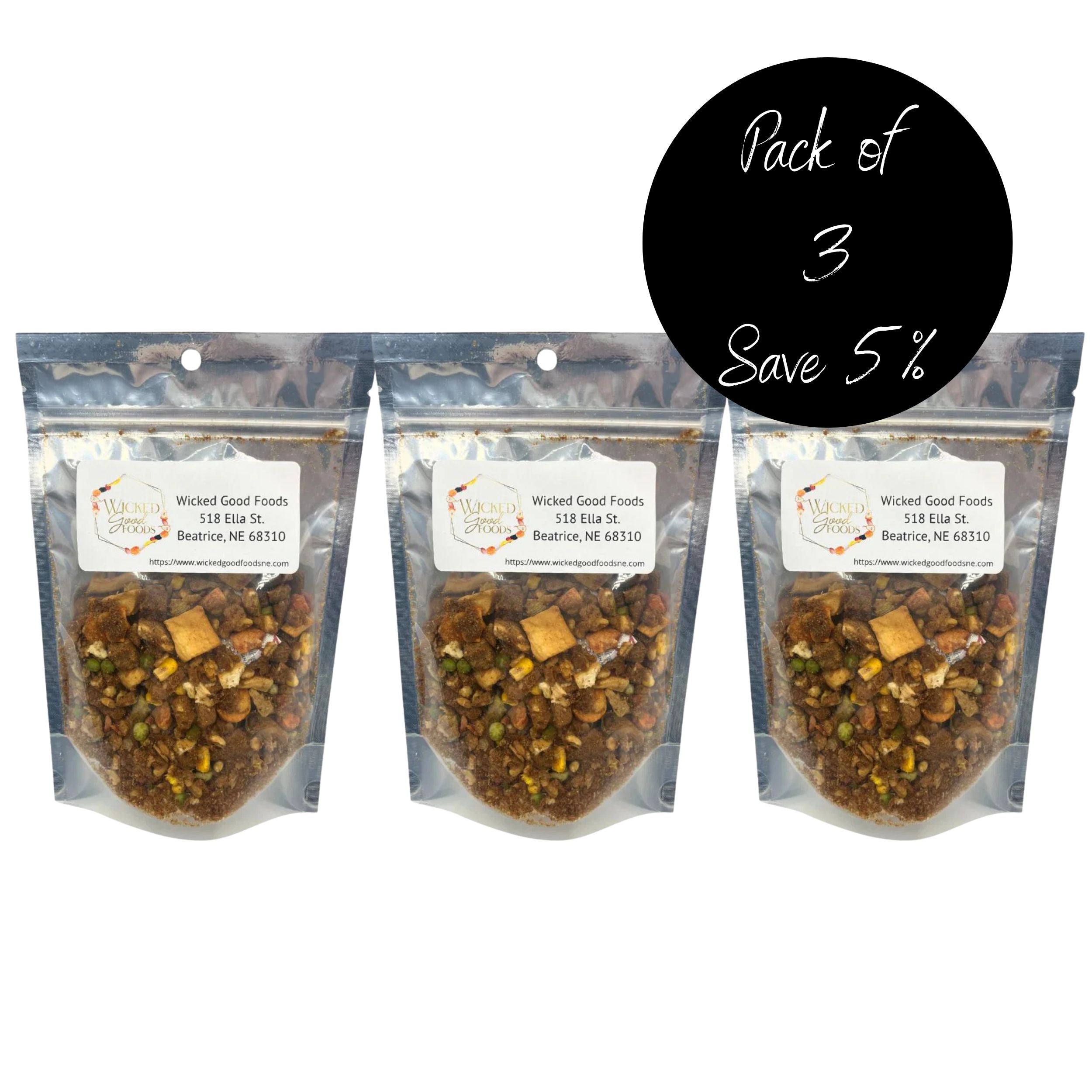 3 Pack of Freeze Dried Beef Vegetable Soup