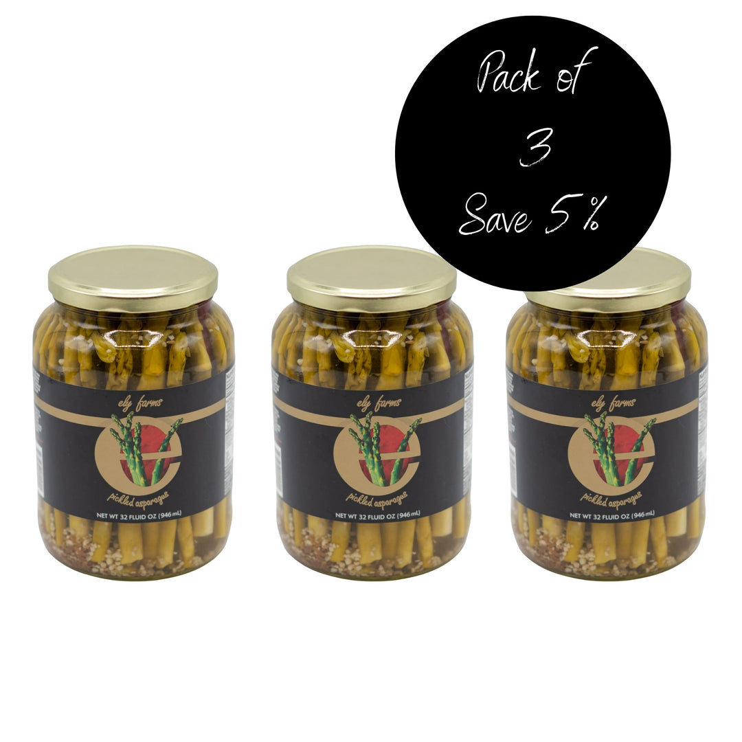 3 Pack of Pickled Asparagus