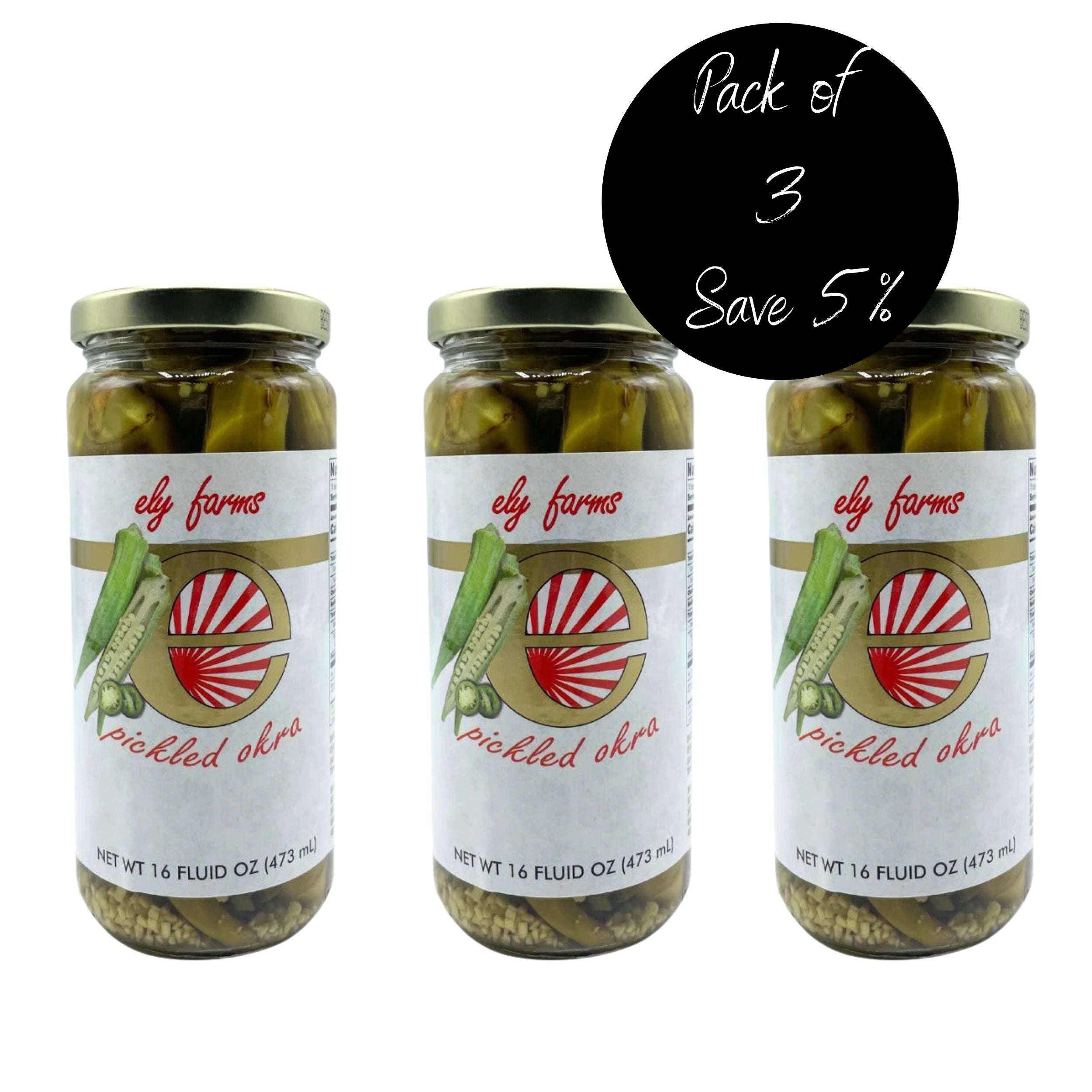 3 Pack, Save 5% Pickled Green Beans