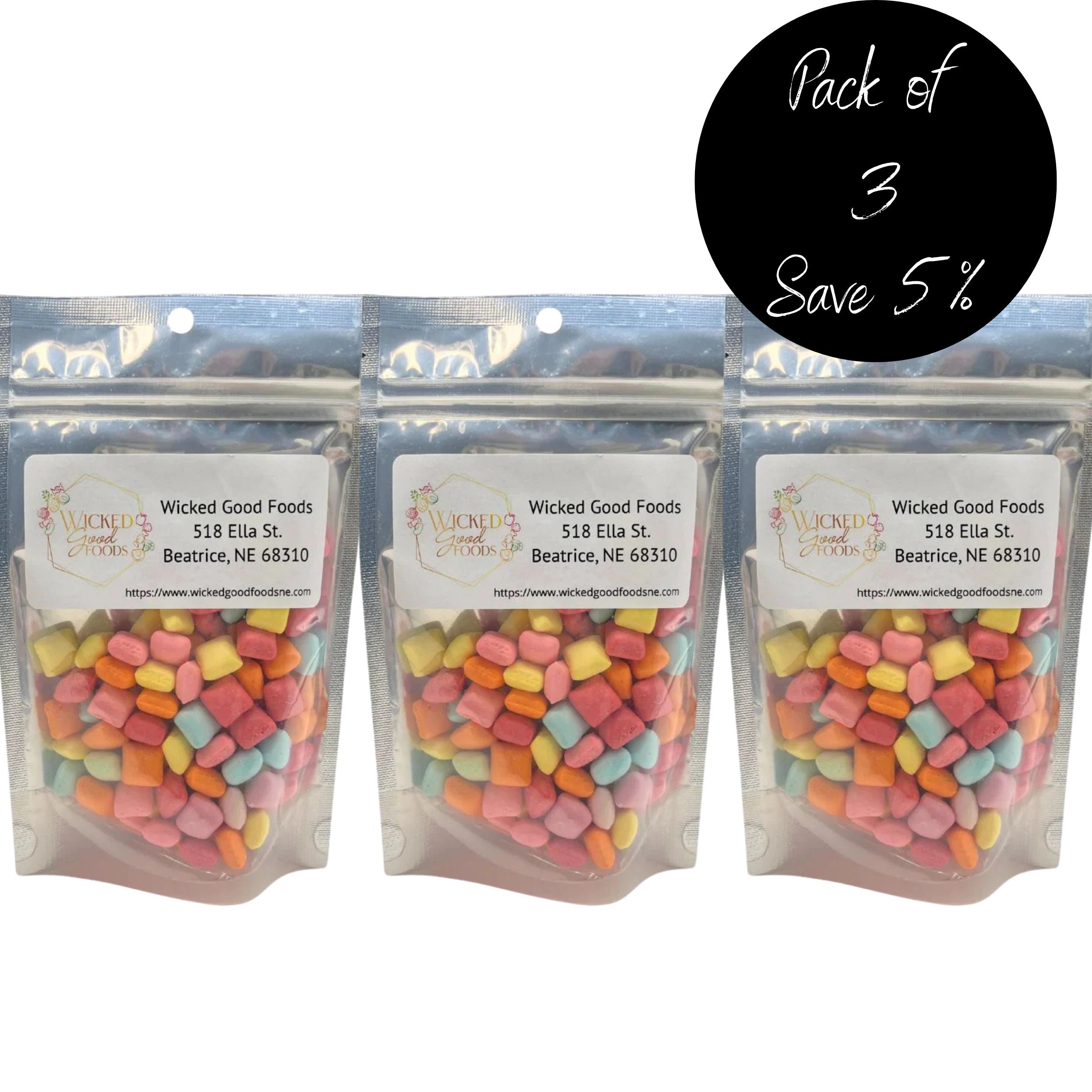 3 Pack of Freeze Dried Starlights