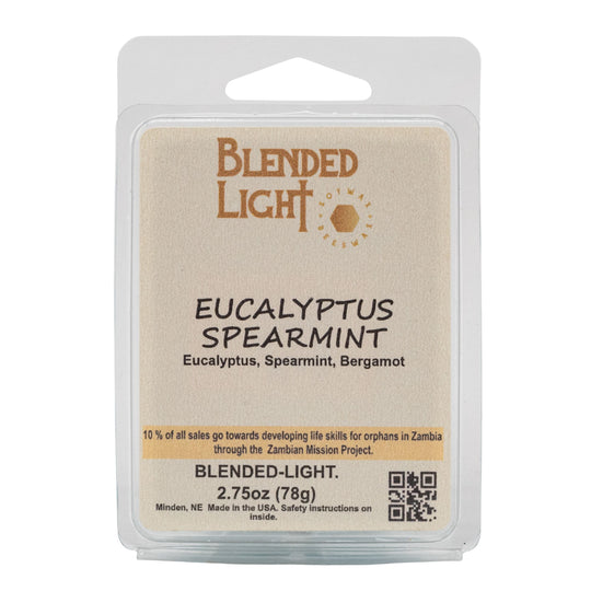 Eucalyptus Spearmint Scented Wax Melts | 2.75 oz | Blended Light