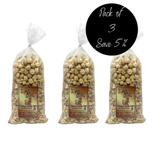 3 Pack of Cinnamon & Sugar Popcorn 