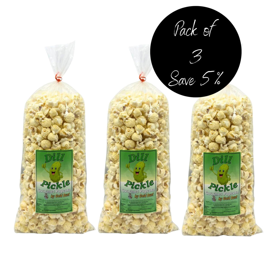 3 Pack of 9 oz. Dill Pickle Popcorn