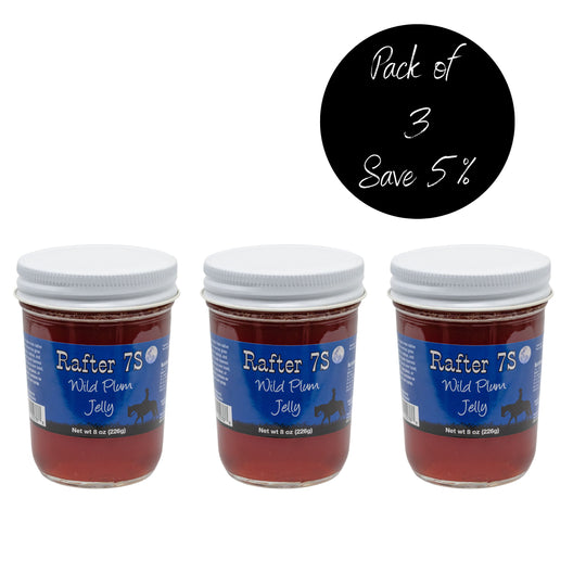 3 Pack of Wild Plum Jelly 