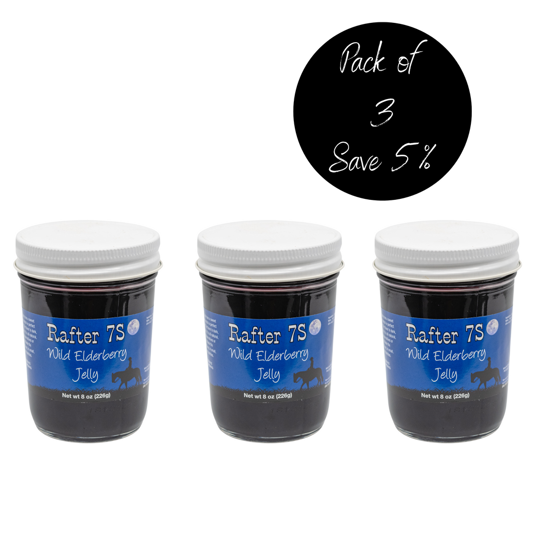 3 Pack of Elderberry Jelly 