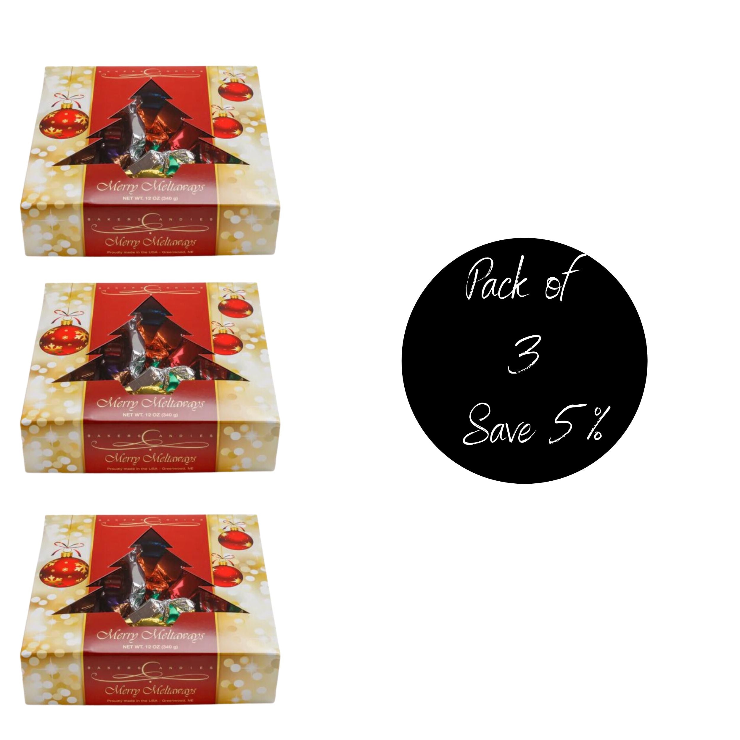 3 Pack of Christmas Box 