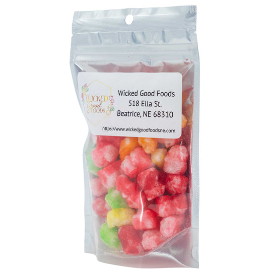 Freeze Dried Colorful Clouds | Pack of 2 | 2.5 oz | Wicked Good Foods
