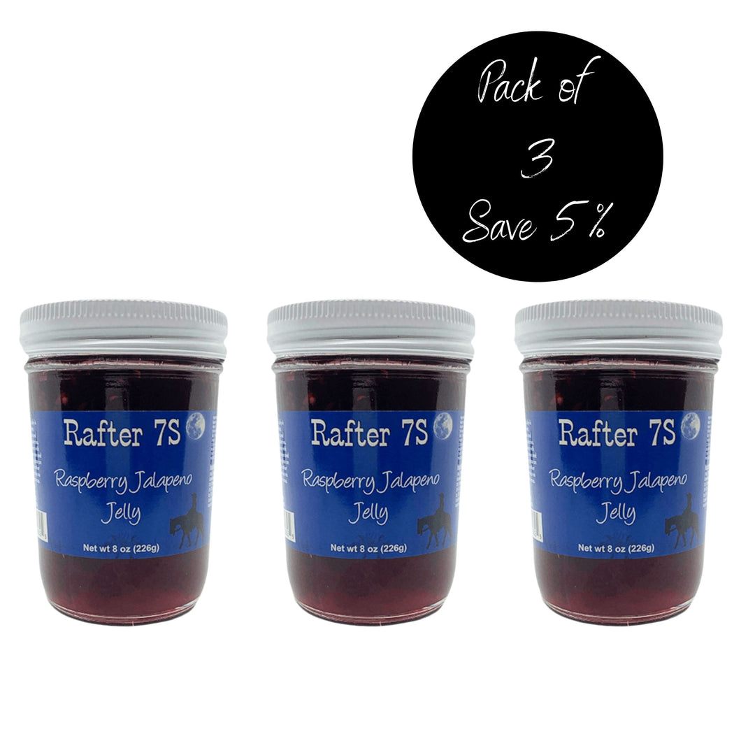 3 Pack, Raspberry Jalapeno Jelly 