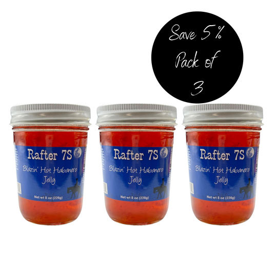 Pack of 3, Blazin' Hot Habanero Jelly 