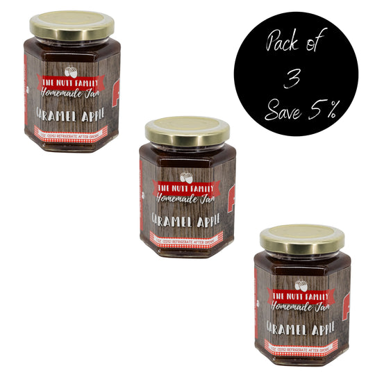 Pack of 3, Caramel Apple Jam