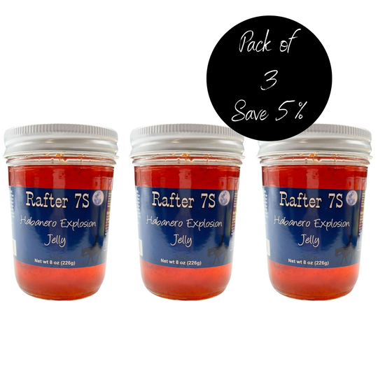 3 Pack of Habanero Explosion Jelly 