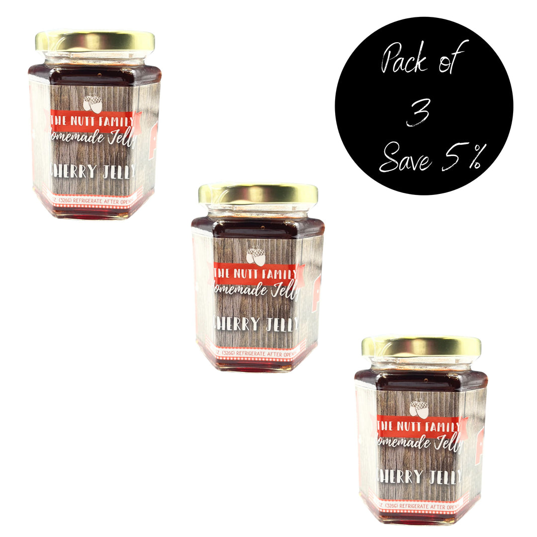 Pack of 3, Cherry Jelly 