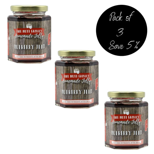 Pack of 3, Mulberry Jelly