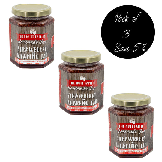 Strawberry Jalapeno Jam Pack of 3