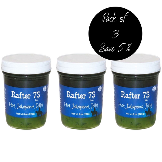 3 Pack of Hot Jalapeno Jelly 