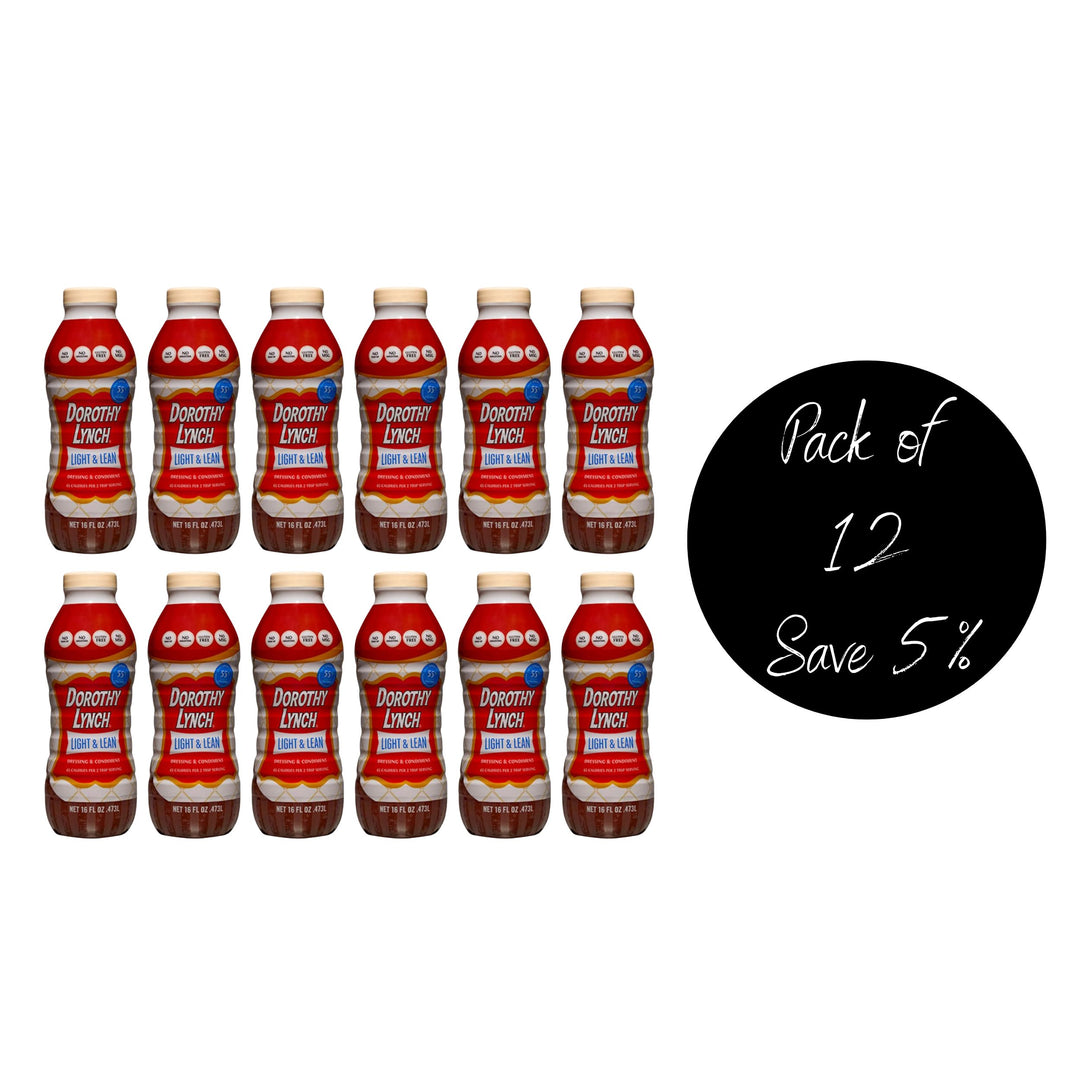 Pack of 12, Light & Lean Dorothy Lynch 16 oz. 