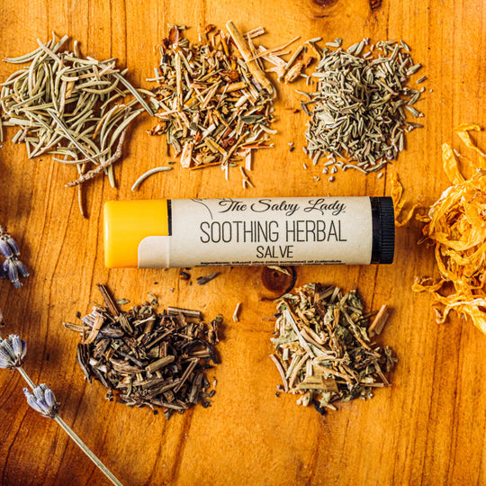 First Aid Balm Pack | Includes All Purpose, Cuticles, Cracked Heel & Chest Aid Balms | The Salvy Lady