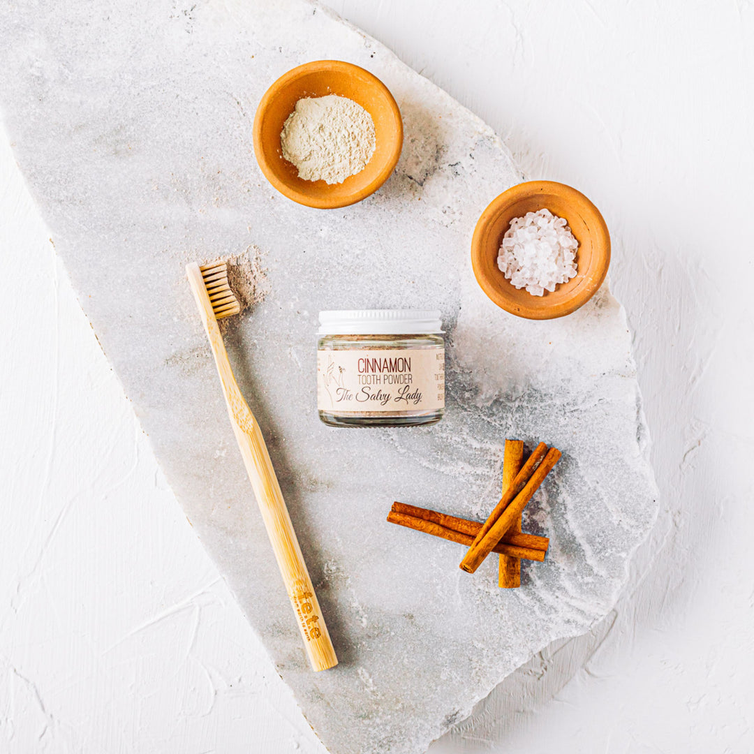 Tooth Powder | 2 oz | Multiple Flavors | Fluoride Free | The Salvy Lady