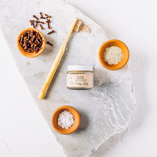 Tooth Powder | 2 oz | Multiple Flavors | Fluoride Free | The Salvy Lady