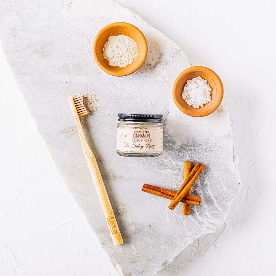Tooth Powder | 2 oz | Multiple Flavors | Fluoride Free | The Salvy Lady