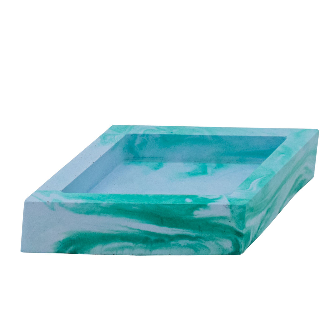 Resin-Crete Jewelry Tray Set | 6.5" x 4" Hexagon | Color Crete Creations
