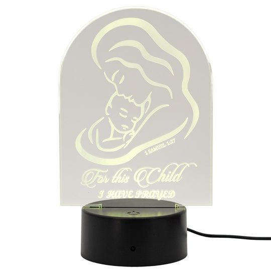 Baby LED Lighted Plaque | Multiple Sayings | Glowing Creation