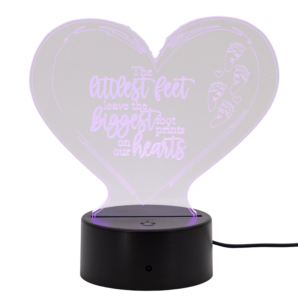 Baby LED Lighted Plaque | Multiple Sayings | Glowing Creation