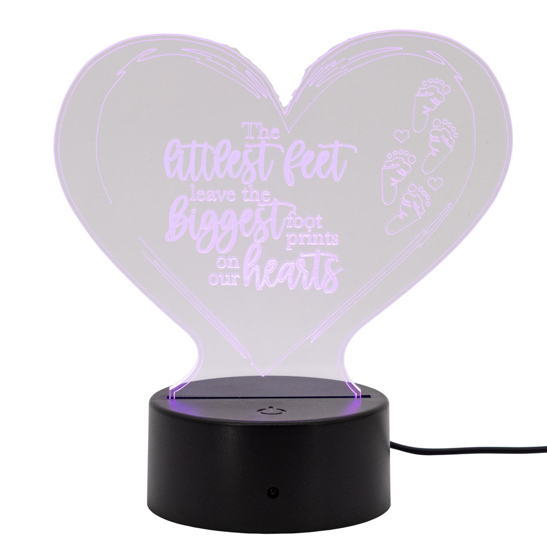 Baby LED Lighted Plaque | Multiple Sayings | Glowing Creation