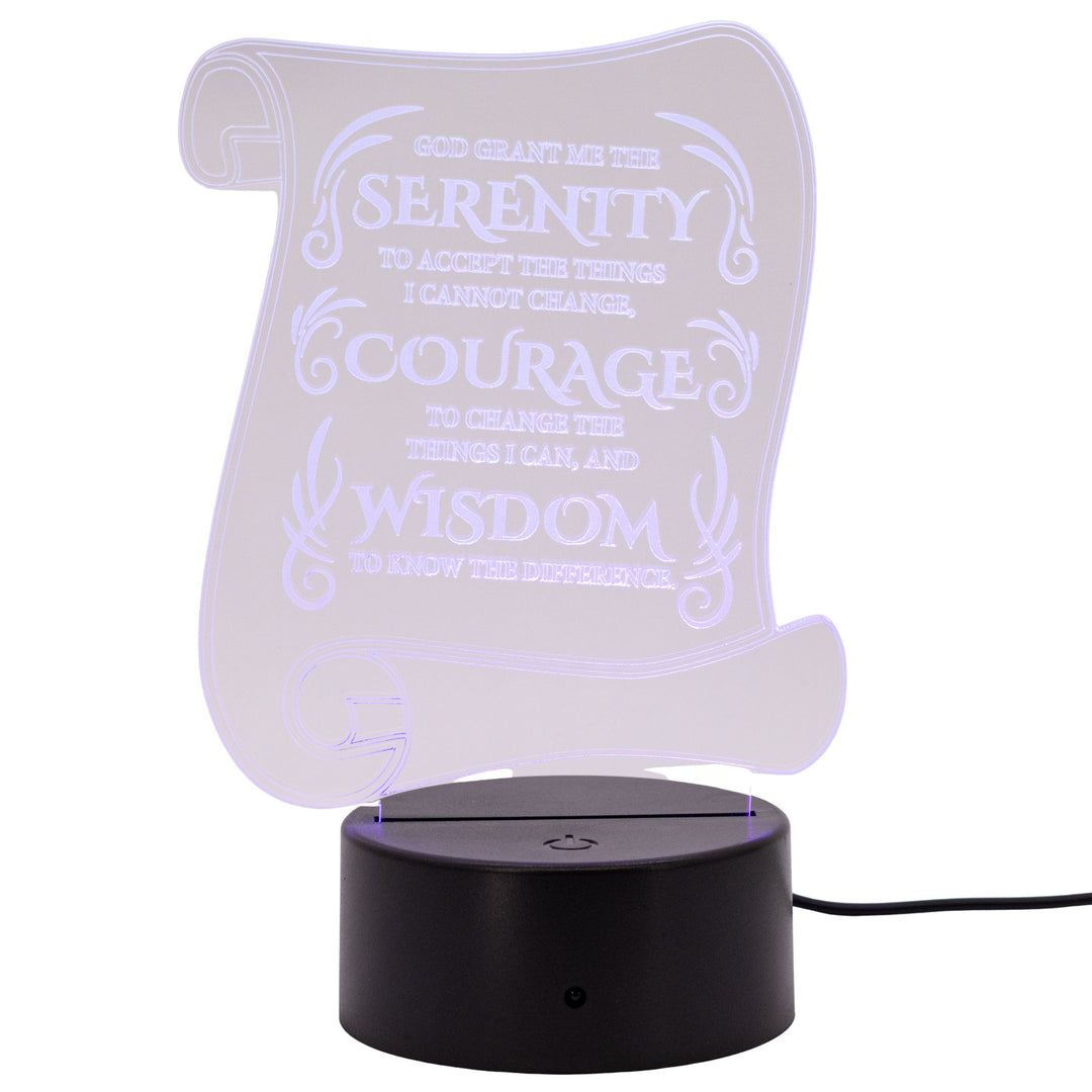 Faith-Based LED Lighted Plaque | Multiple Sayings | Glowing Creation