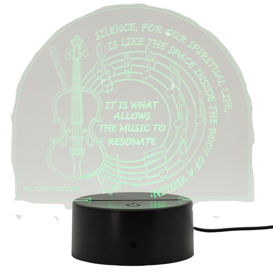 Faith-Based LED Lighted Plaque | Multiple Sayings | Glowing Creation