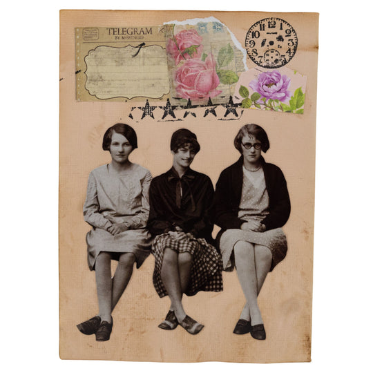 Vintage Junk Journal Card & Envelope Set | 5" x 7" | The Painted Attic