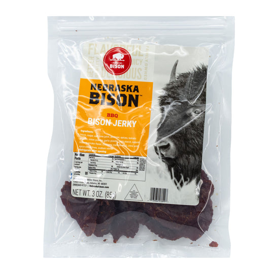 Bison BBQ Jerky | 3 oz | Nebraska Bison
