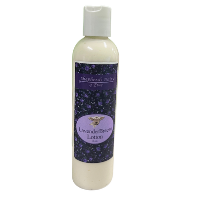 Lavender Lotion | Multiple Sizes | Victorian Lotion | Fresh, Calming Scent | Daily, Long Lasting Moisturizer | Lilac and Lavender Scent | Leaves Skin Silky and Smooth | For Dry Skin | Sheep Milk Lotion | Skin Firming