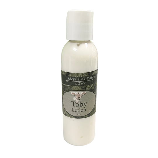 Toby Lotion | Multiple Sizes | Victorian Lotion | Sheep Milk Lotion | Musk Scented with Hints of Floral Oils | Long Lasting Hydration | Leaves Skin Silky and Smooth | For Dry Skin | Skin Firming | All Natural