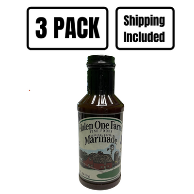 Marinade | 16 oz. Bottle | Meat Tenderizer | Flavor Enhancing Marinade | Easy to Use | Dinner Must Have | No MSG | Pack of 3 | Shipping Included