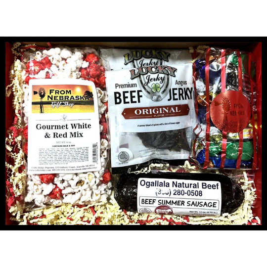 Nebraska Gift Box | Simply Delicious Nebraska Snacks | Assortment of Nebraska Goodies | Shipping Included